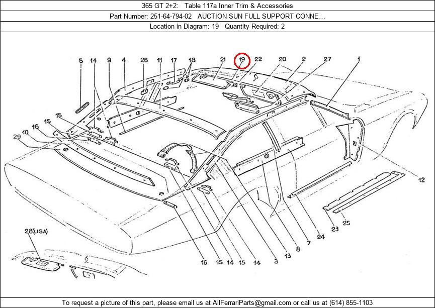 Ferrari Part 251-64-794-02
