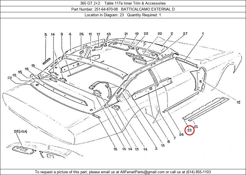 Ferrari Part 251-64-870-08
