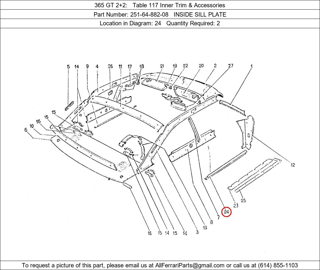 Ferrari Part 251-64-882-08