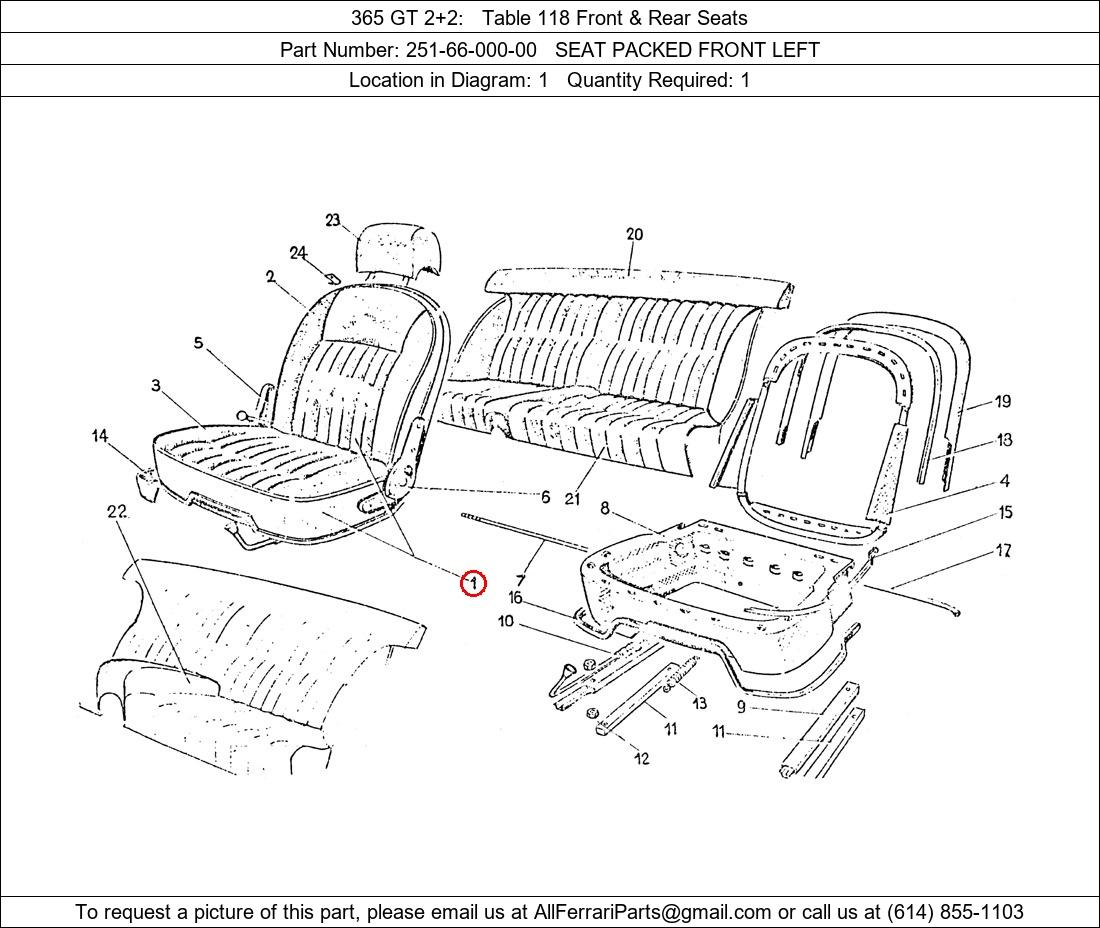 Ferrari Part 251-66-000-00
