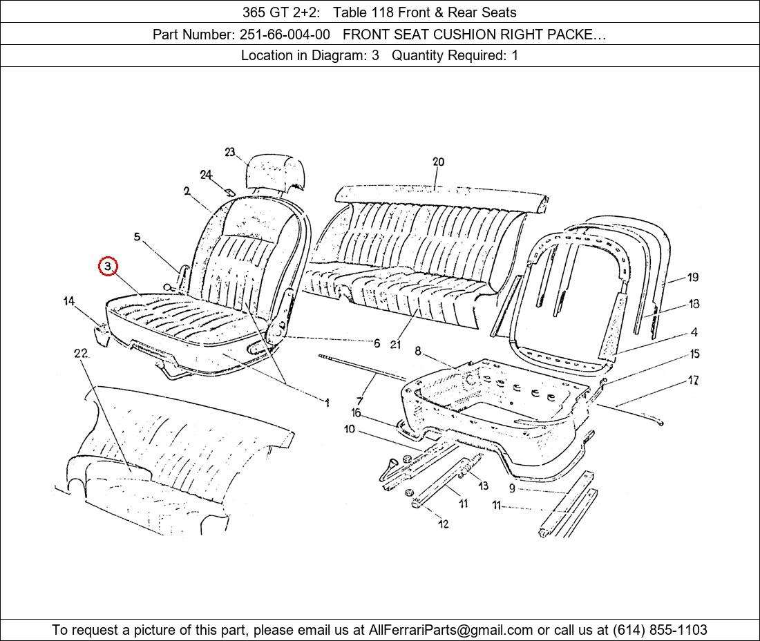 Ferrari Part 251-66-004-00