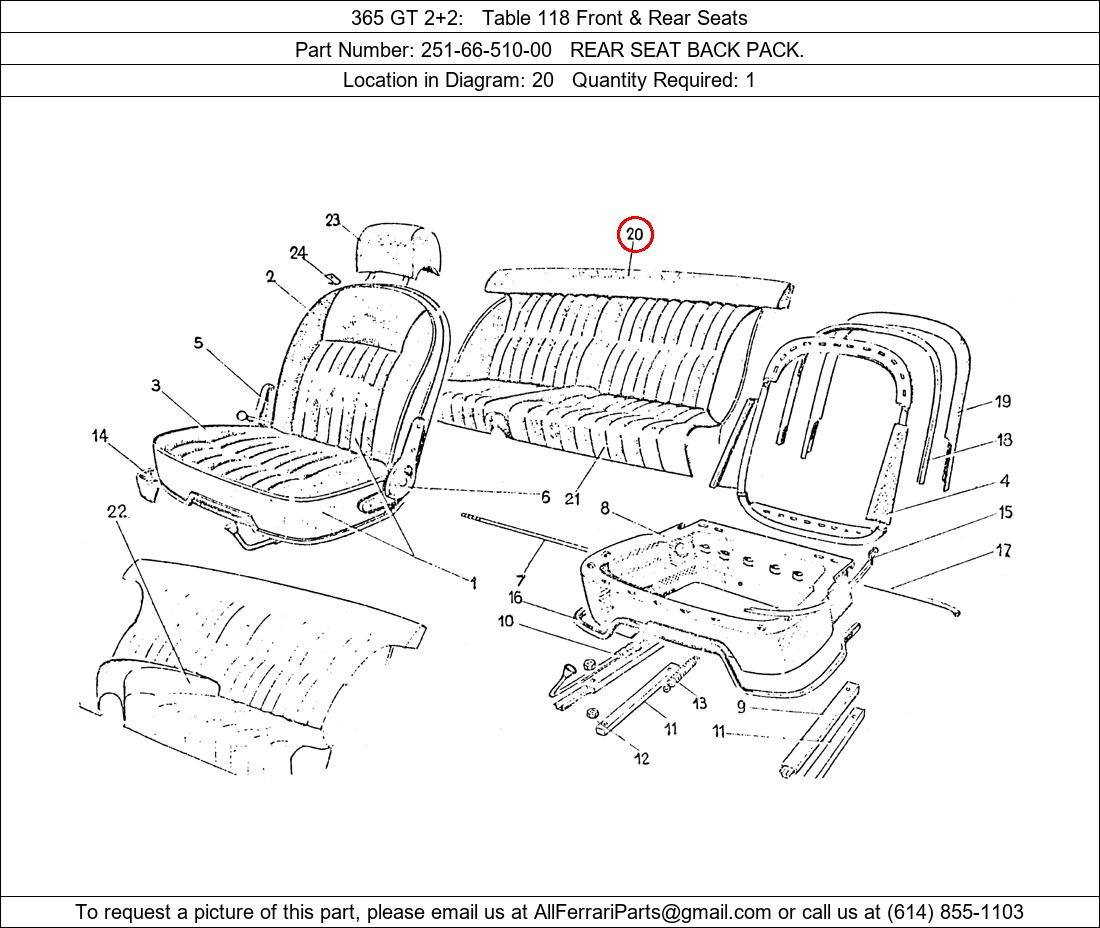 Ferrari Part 251-66-510-00