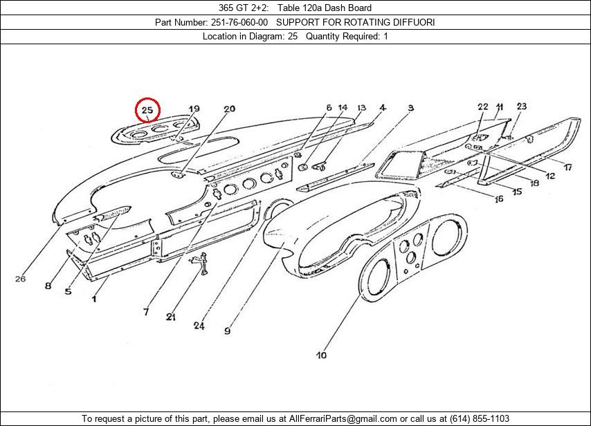 Ferrari Part 251-76-060-00