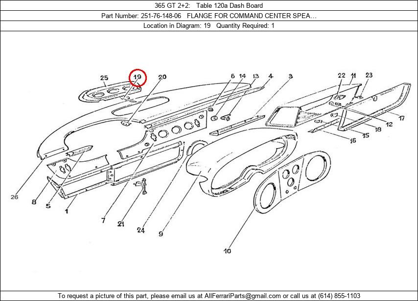 Ferrari Part 251-76-148-06