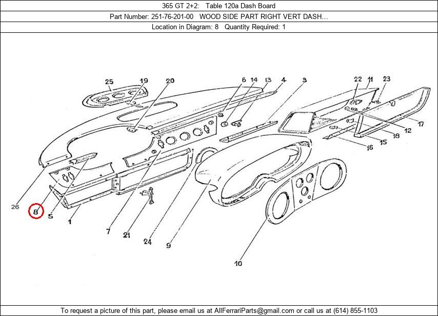 Ferrari Part 251-76-201-00