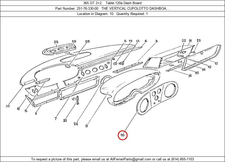 Ferrari Part 251-76-330-00