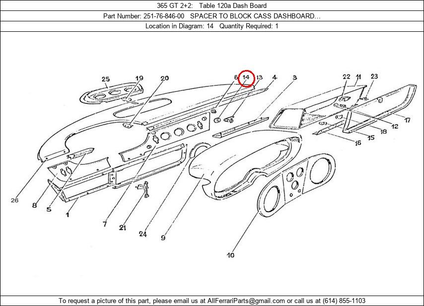 Ferrari Part 251-76-846-00