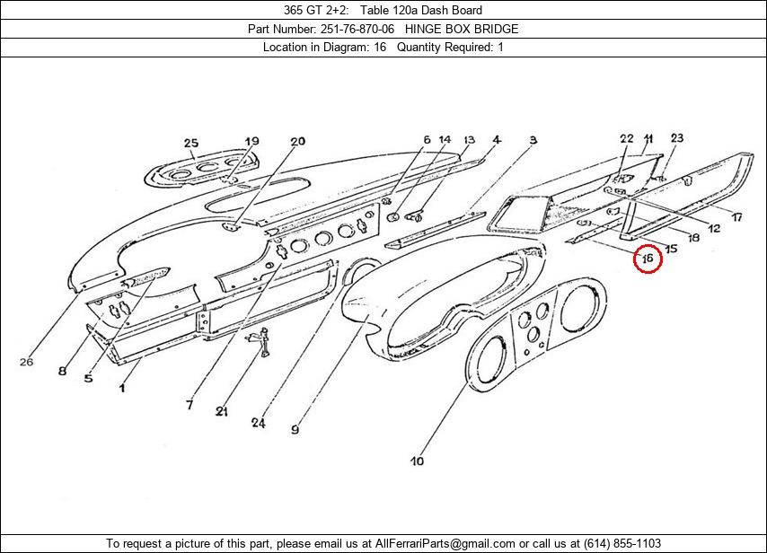 Ferrari Part 251-76-870-06