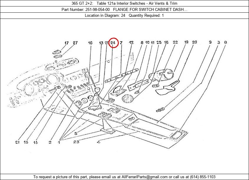 Ferrari Part 251-98-054-00