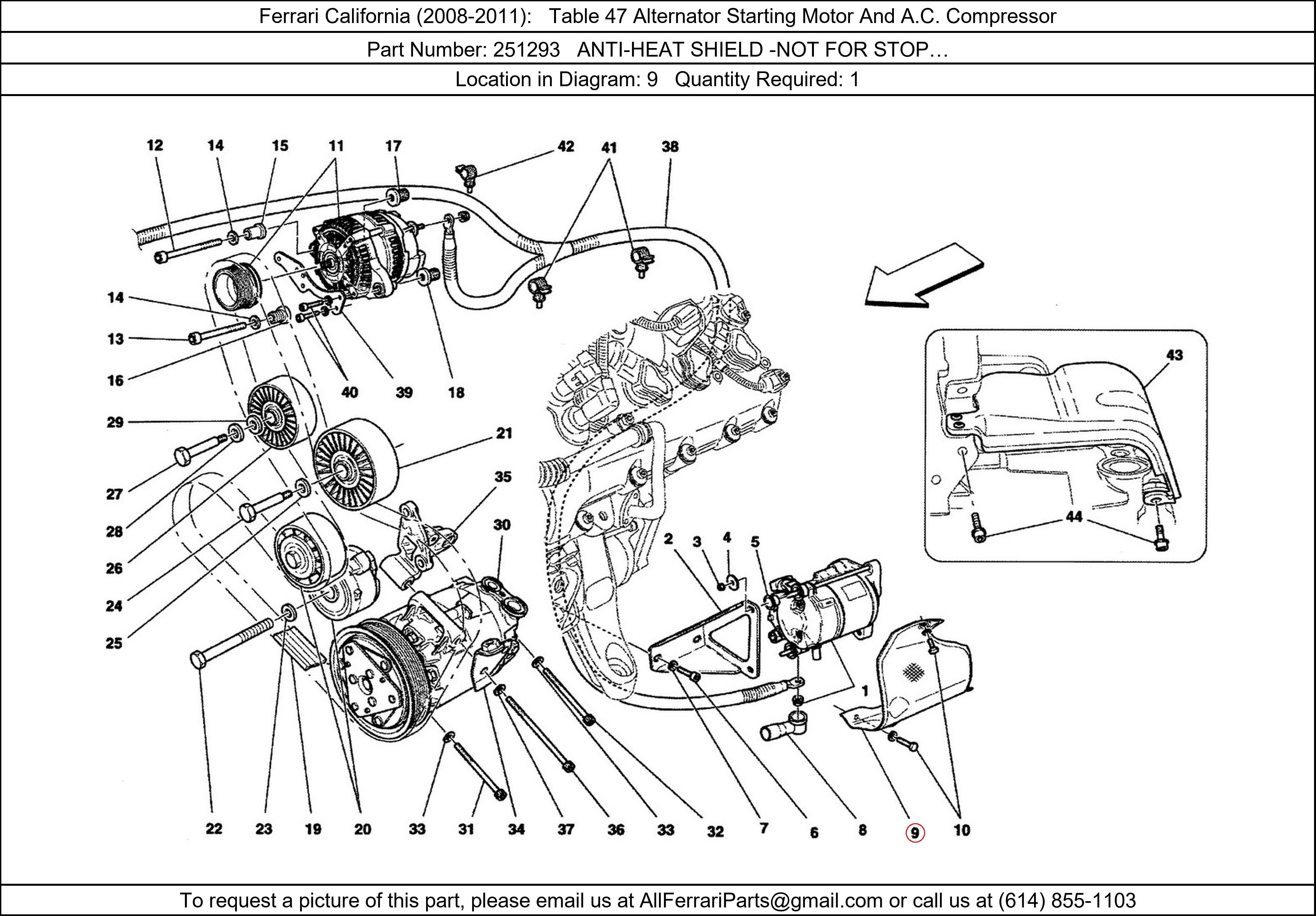 Ferrari Part 251293