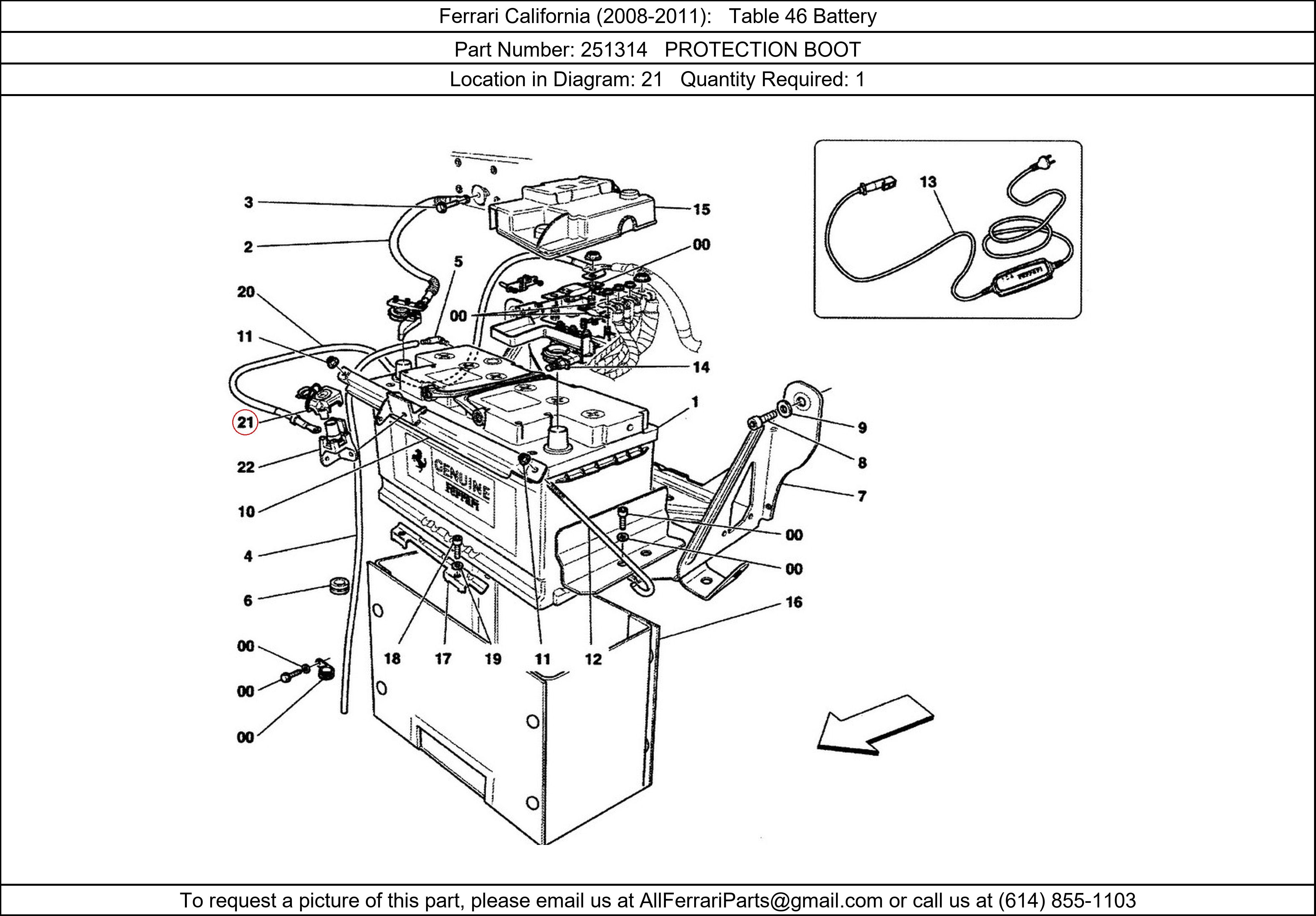 Ferrari Part 251314