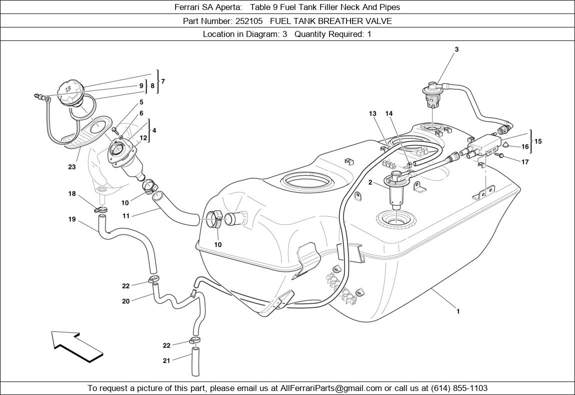 Ferrari Part 252105