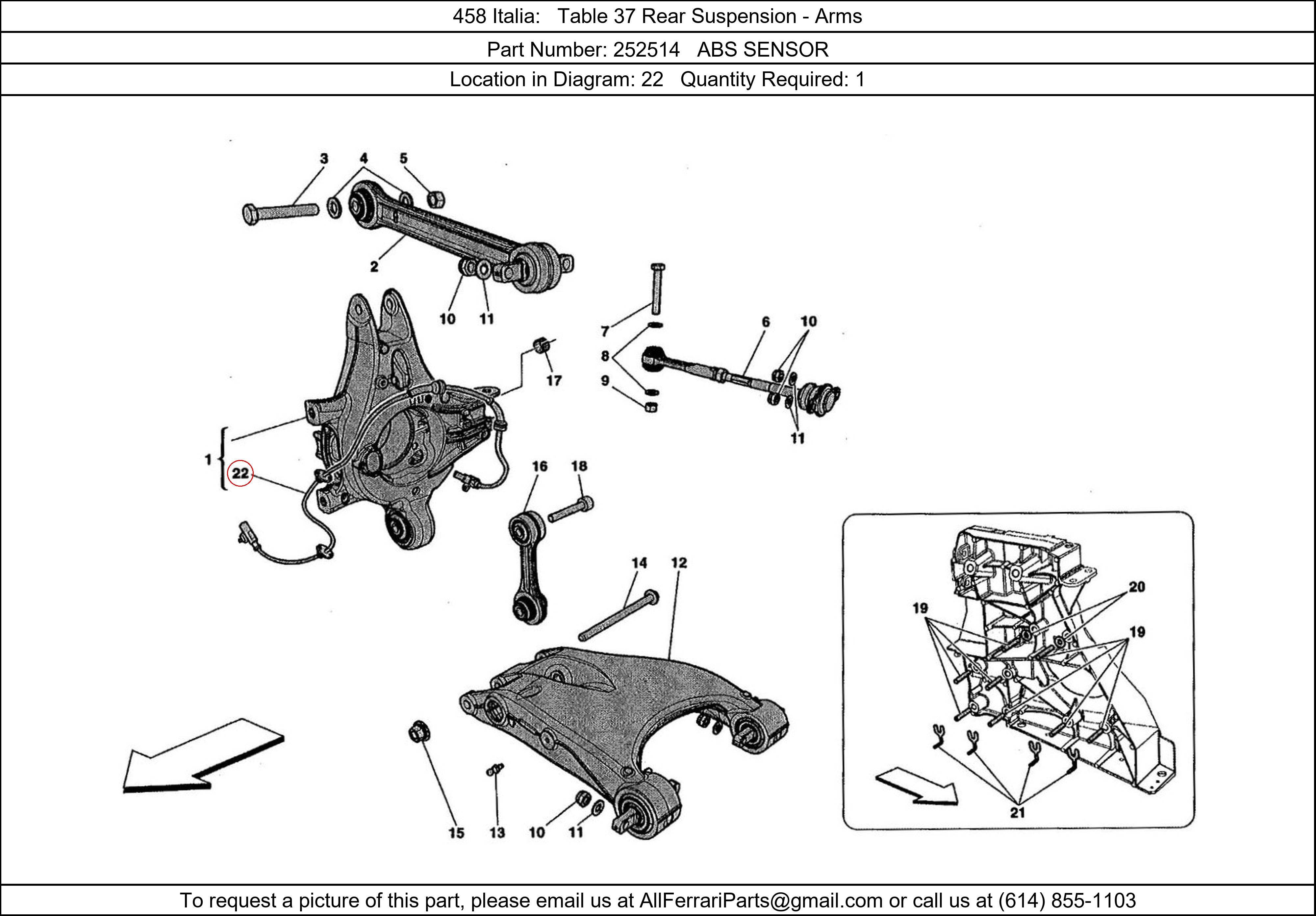 Ferrari Part 252514