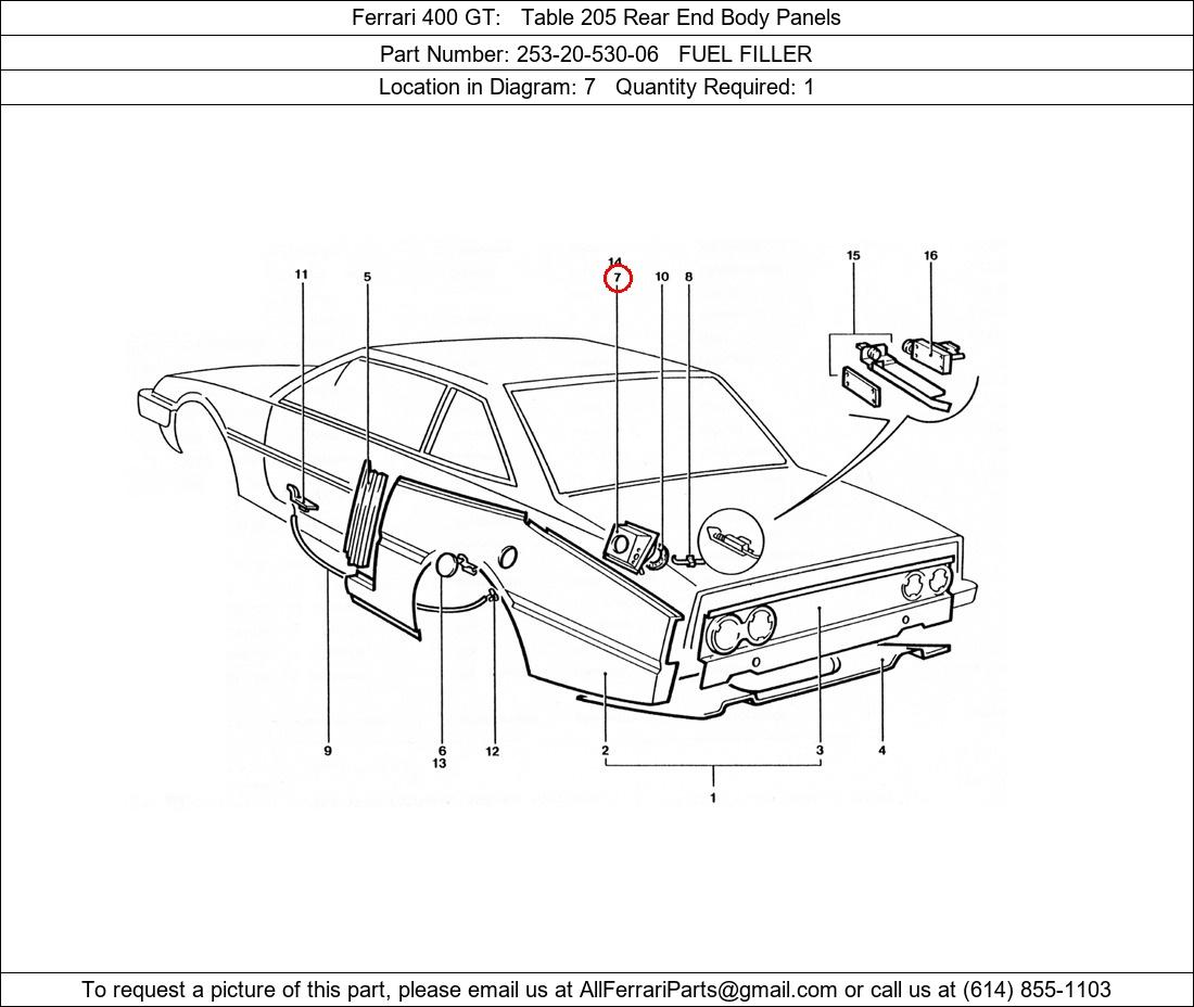 Ferrari Part 253-20-530-06