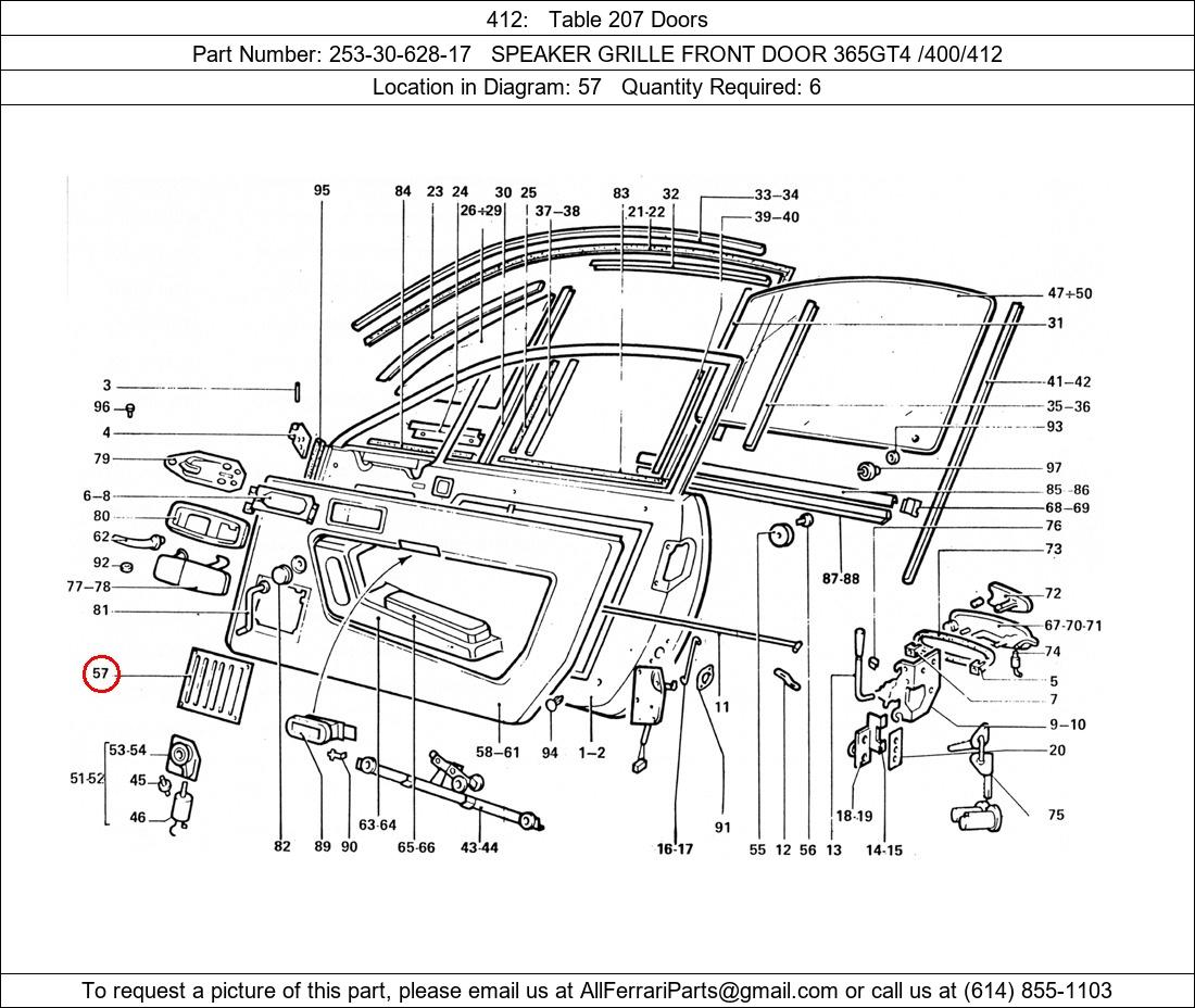 Ferrari Part 253-30-628-17