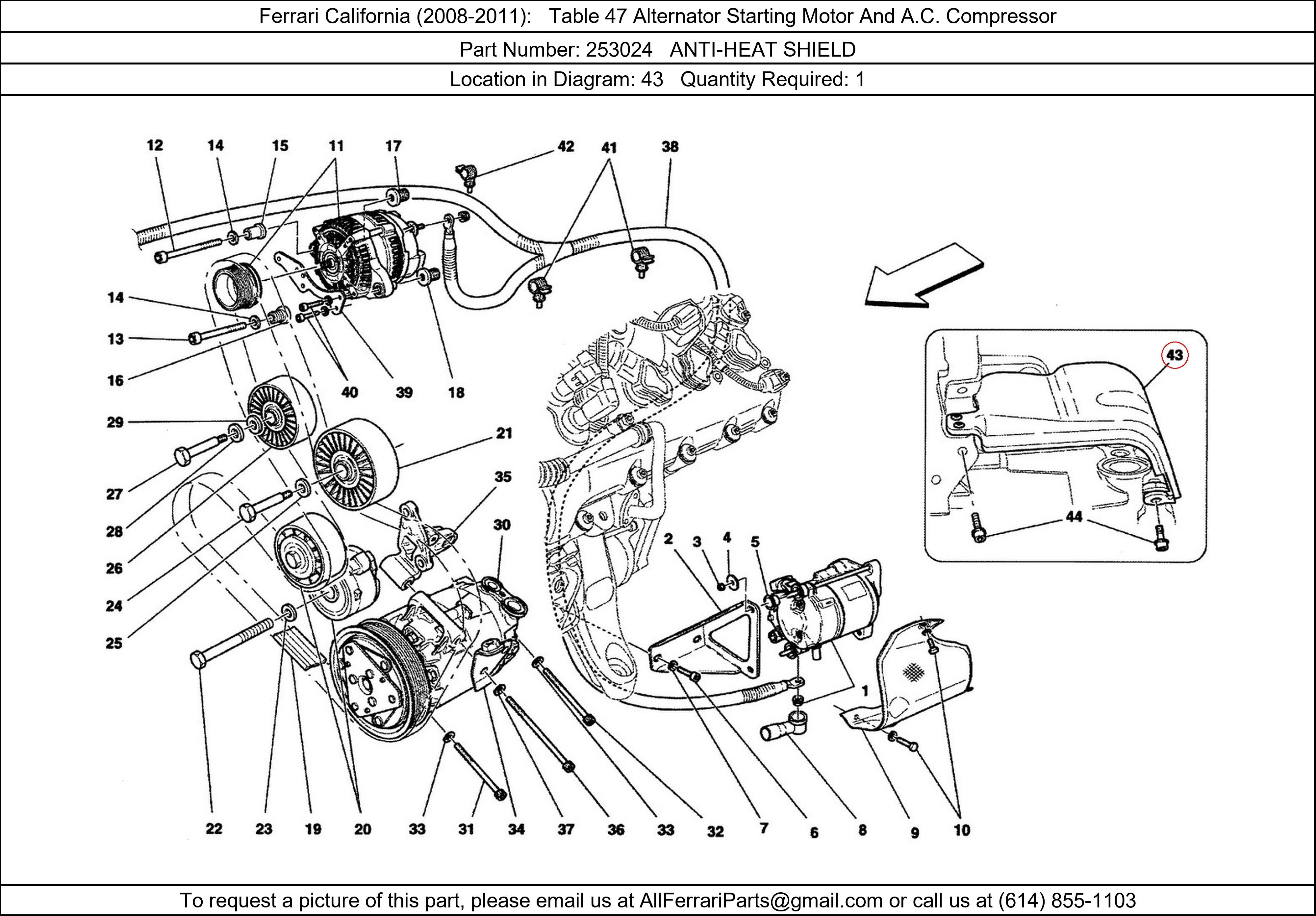 Ferrari Part 253024