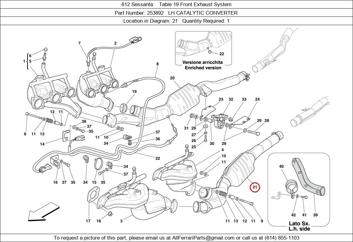 Ferrari Part 253892