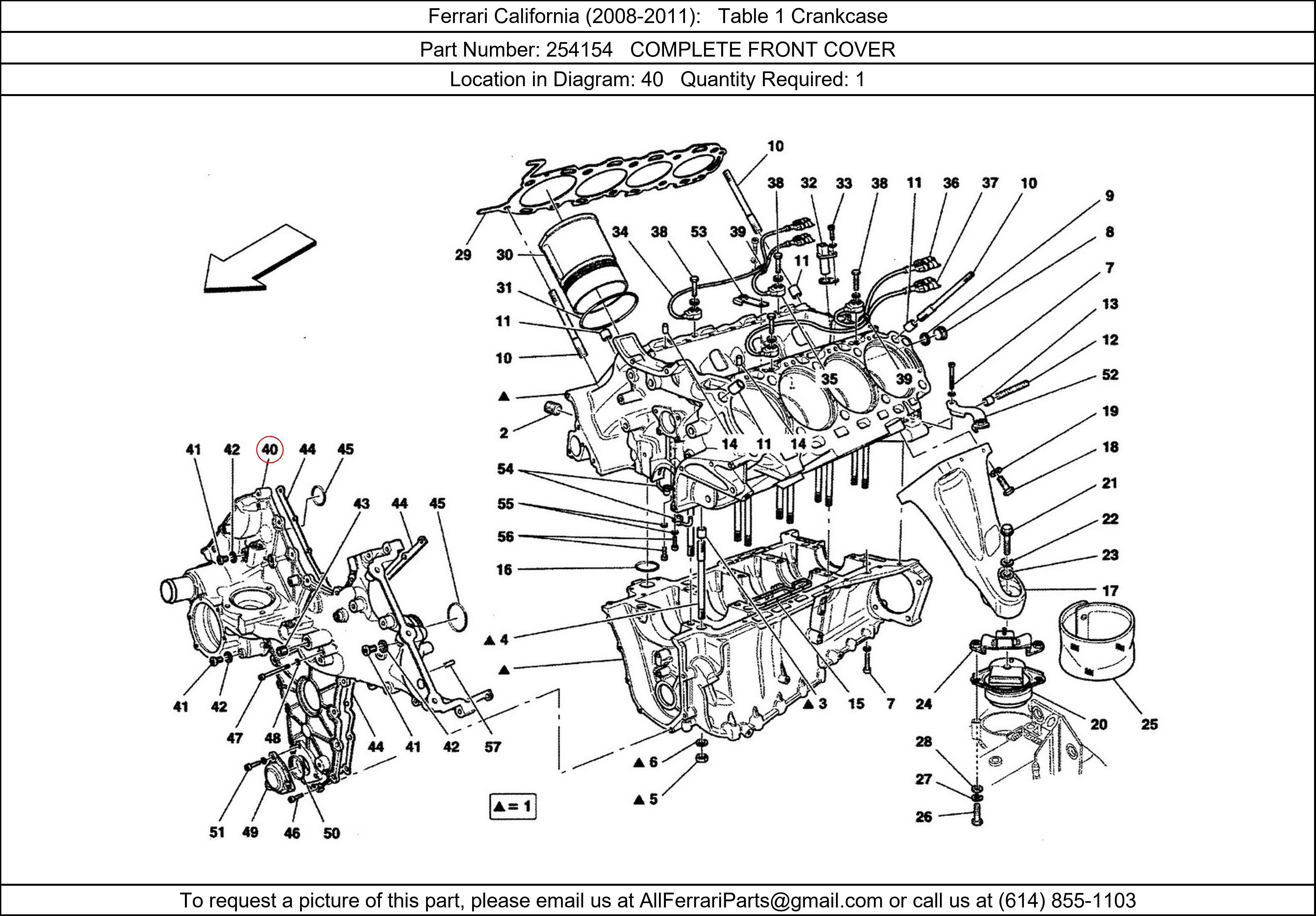 Ferrari Part 254154