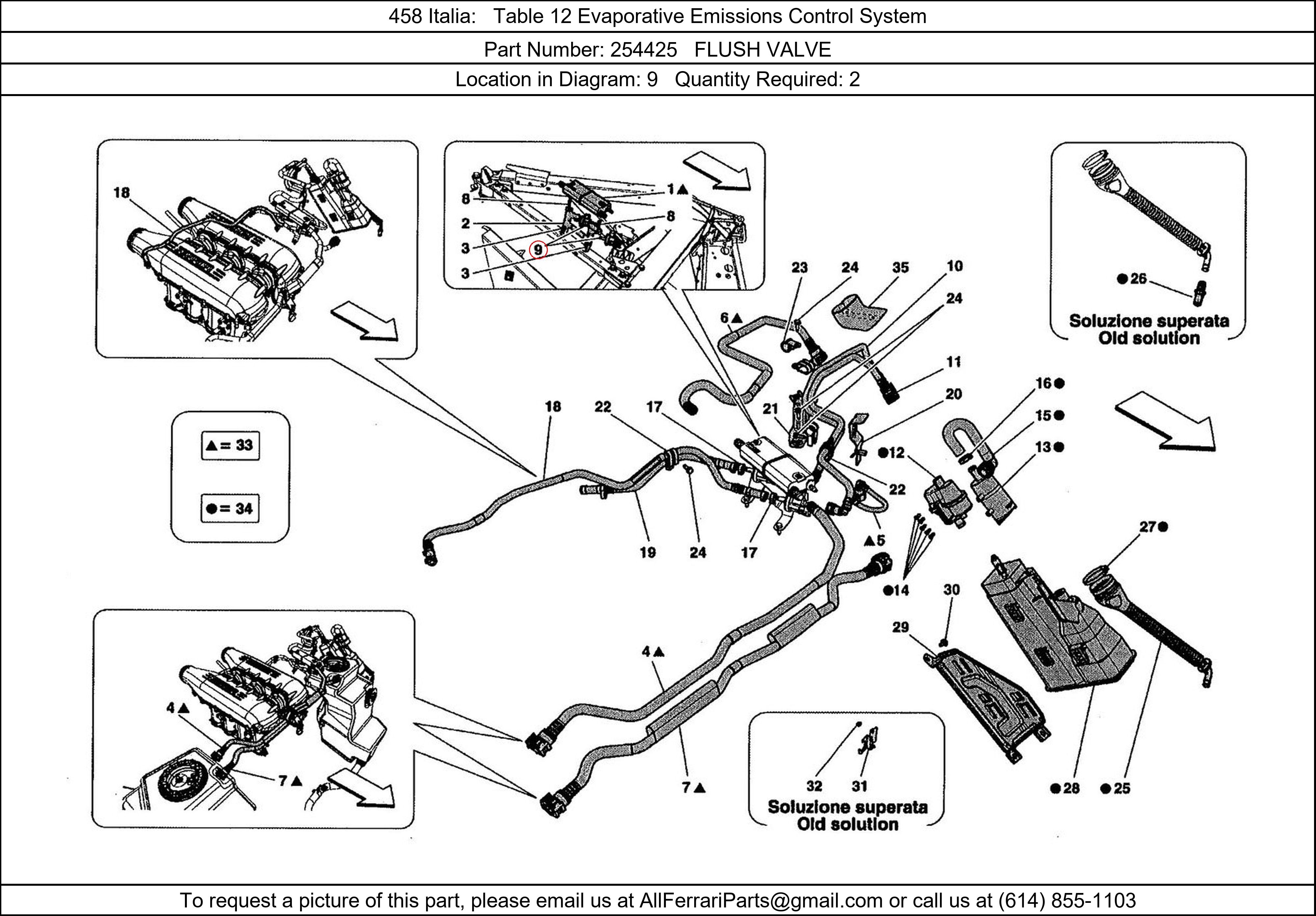 Ferrari Part 254425