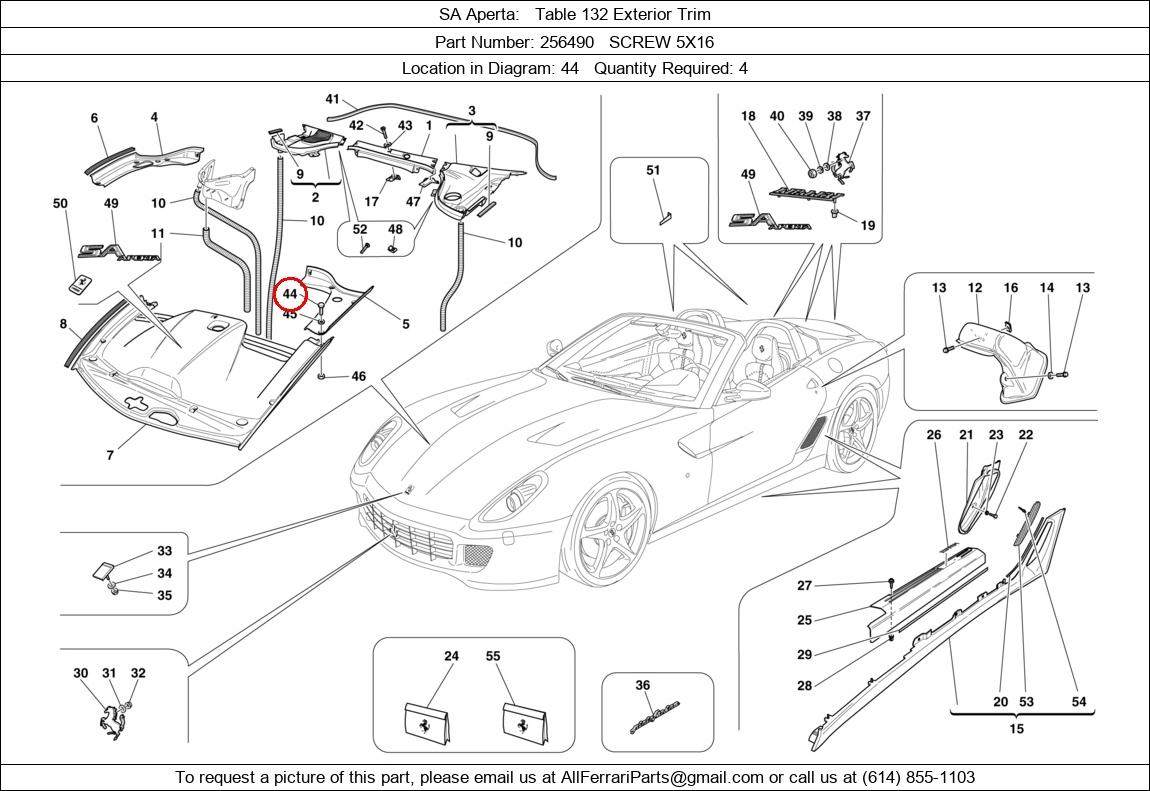 Ferrari Part 256490