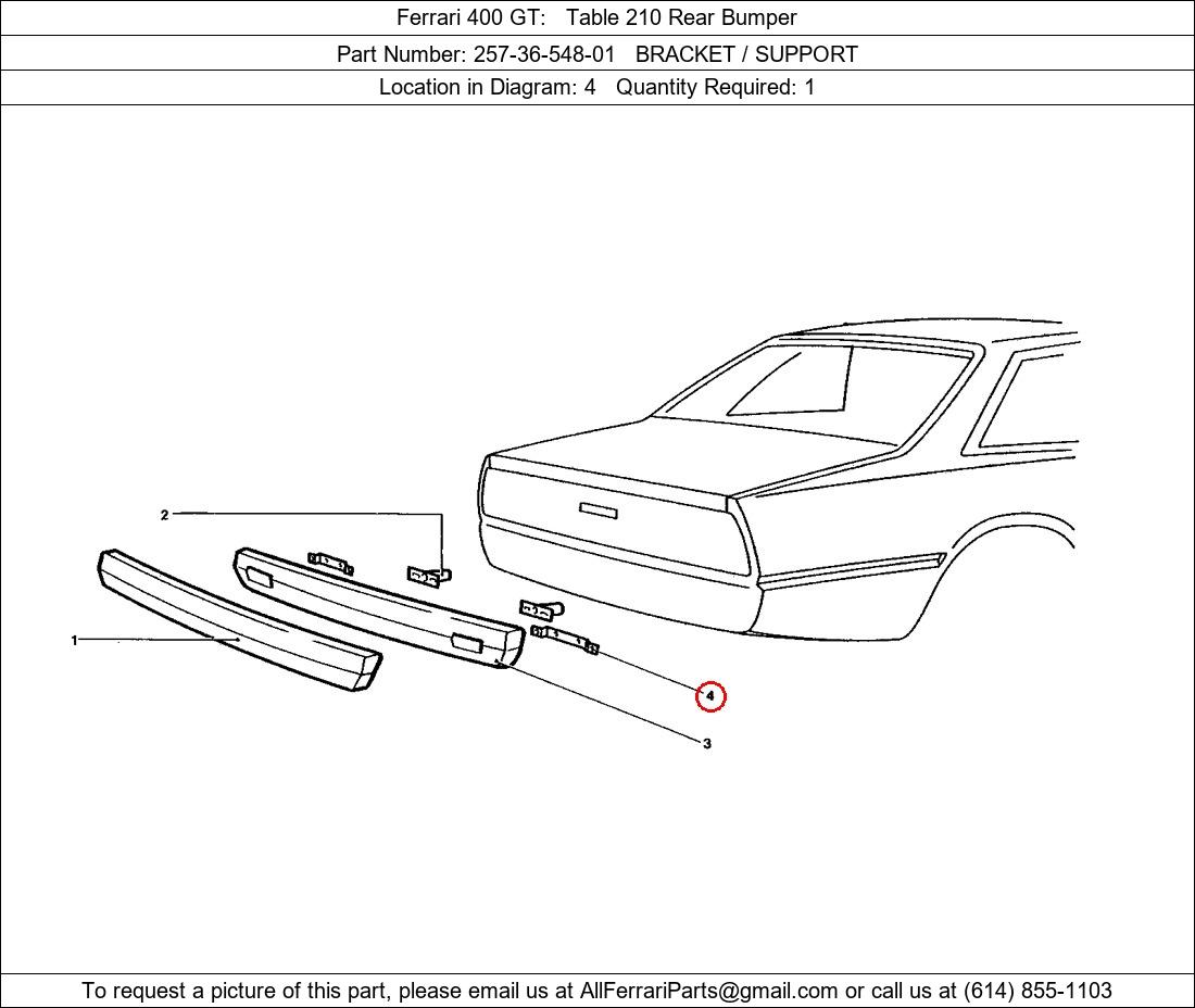 Ferrari Part 257-36-548-01