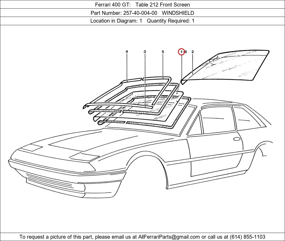 Ferrari Part 257-40-004-00