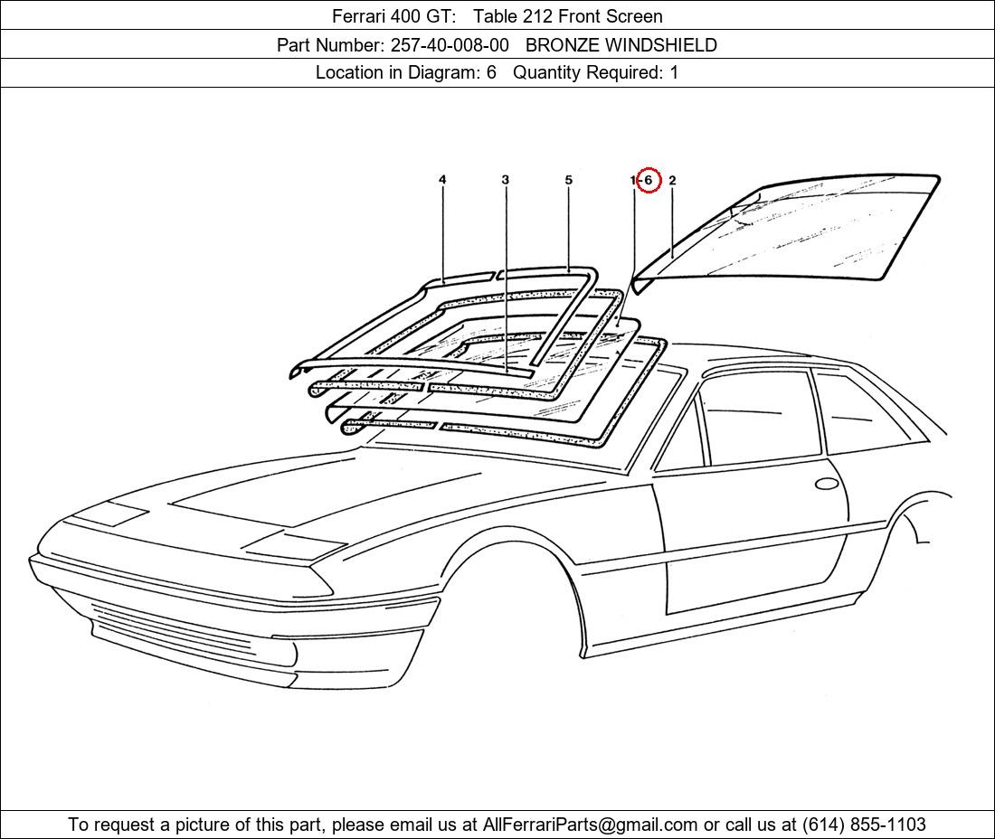 Ferrari Part 257-40-008-00