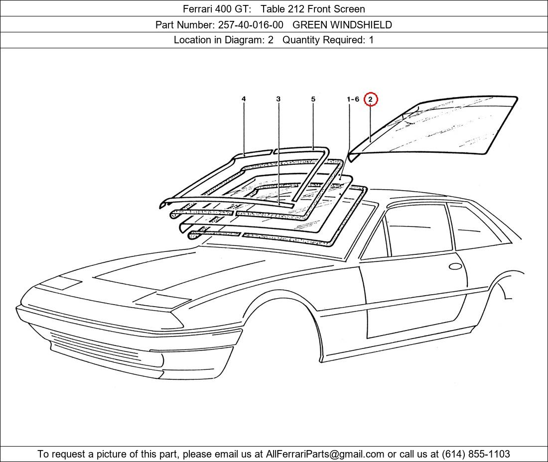 Ferrari Part 257-40-016-00