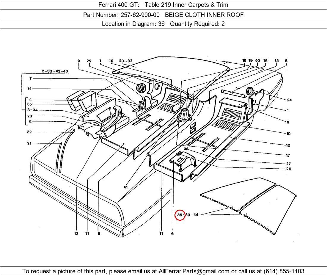 Ferrari Part 257-62-900-00