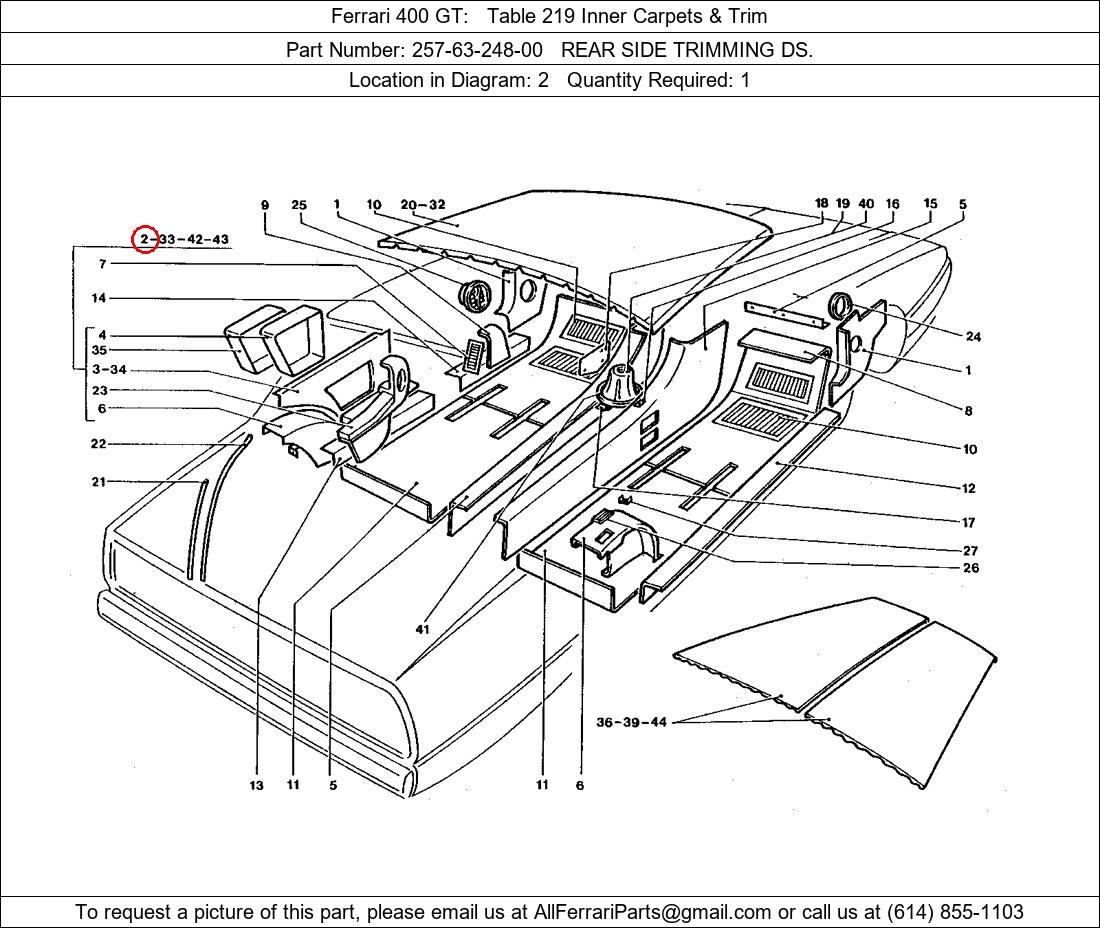 Ferrari Part 257-63-248-00