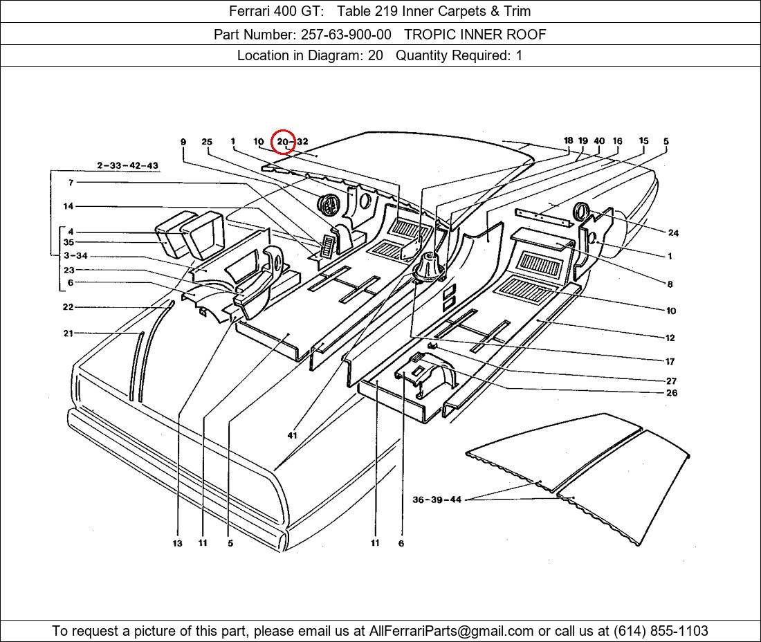 Ferrari Part 257-63-900-00