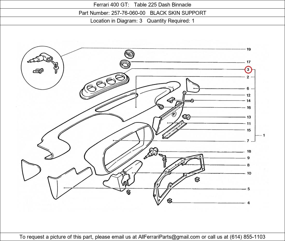 Ferrari Part 257-76-060-00