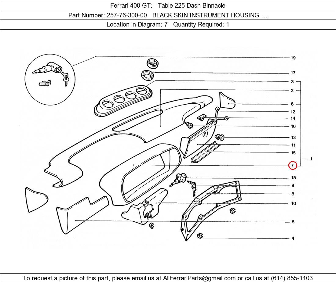 Ferrari Part 257-76-300-00