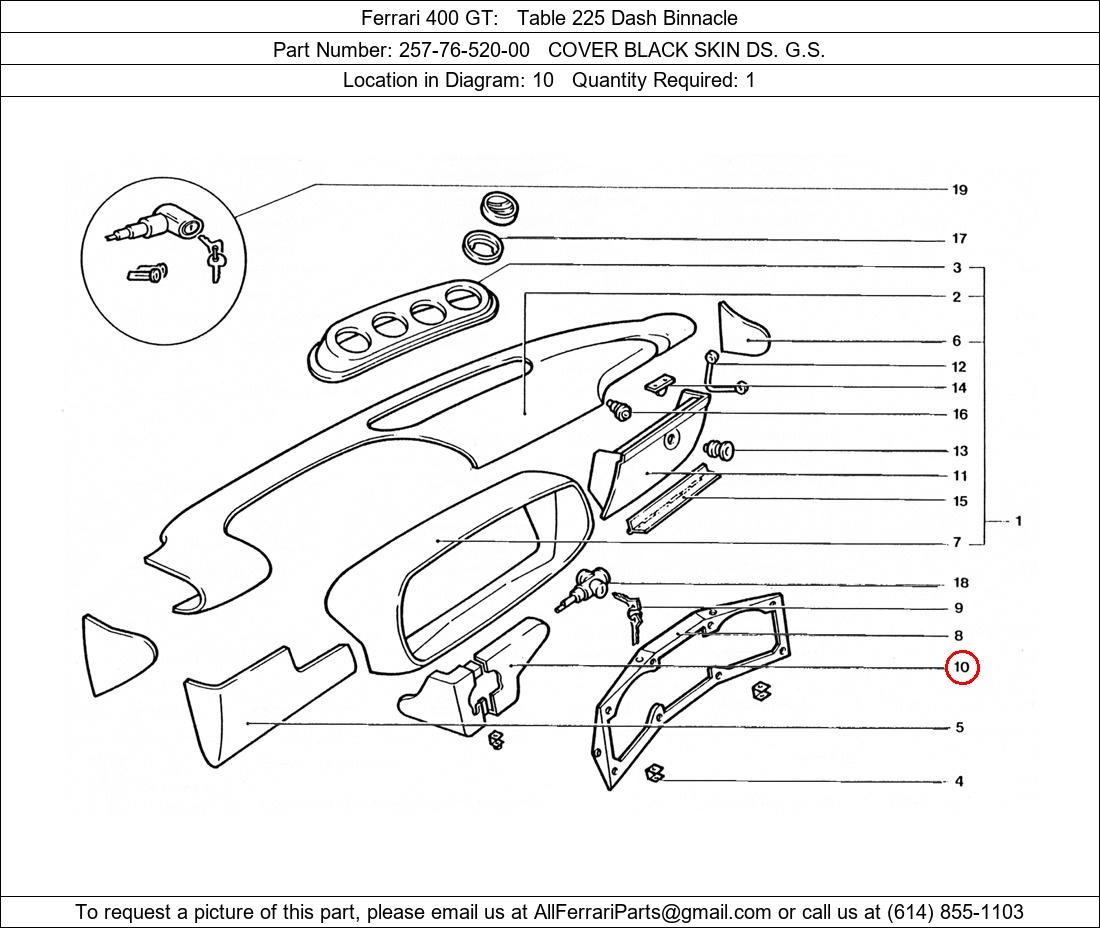 Ferrari Part 257-76-520-00