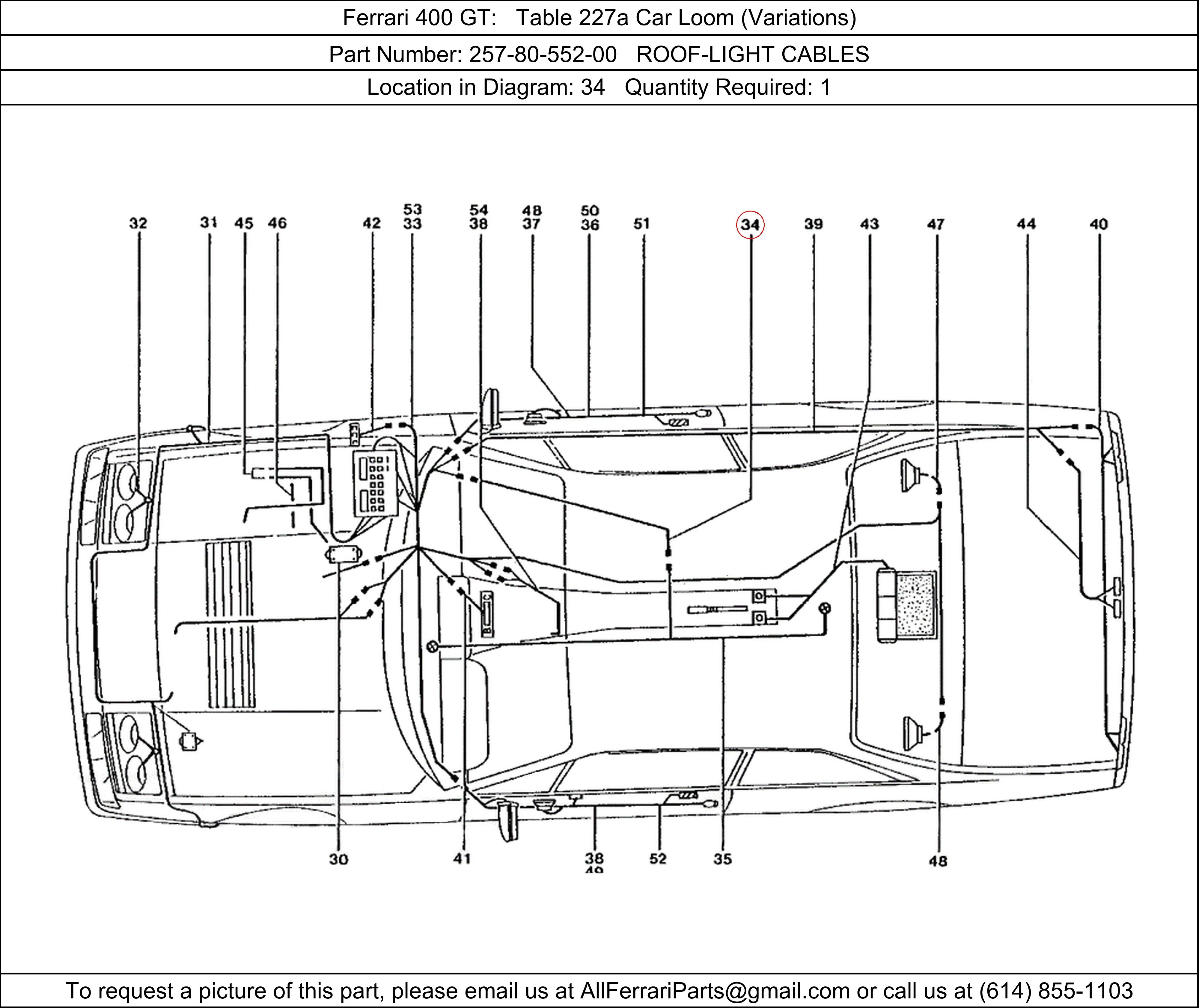 Ferrari Part 257-80-552-00