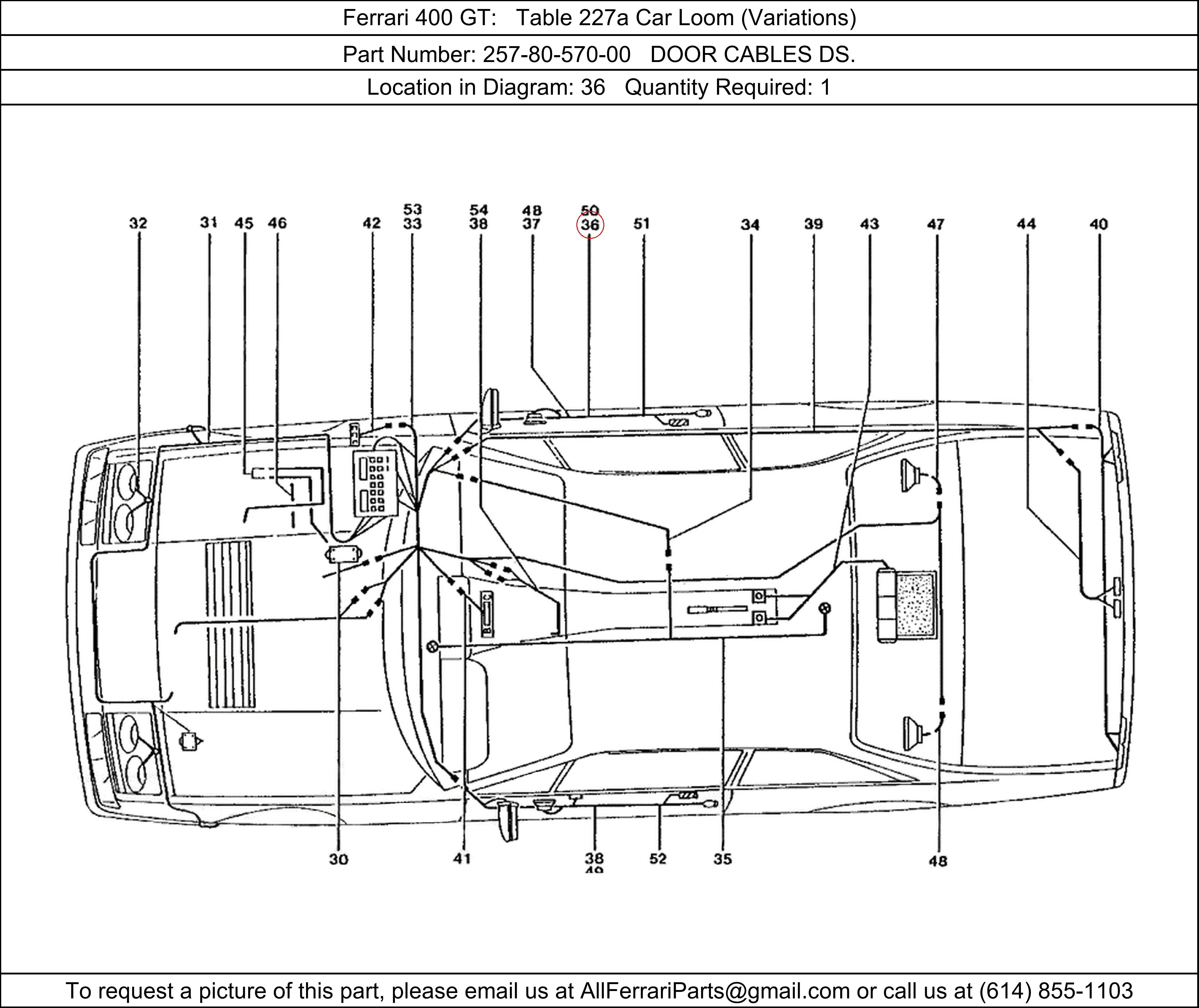 Ferrari Part 257-80-570-00