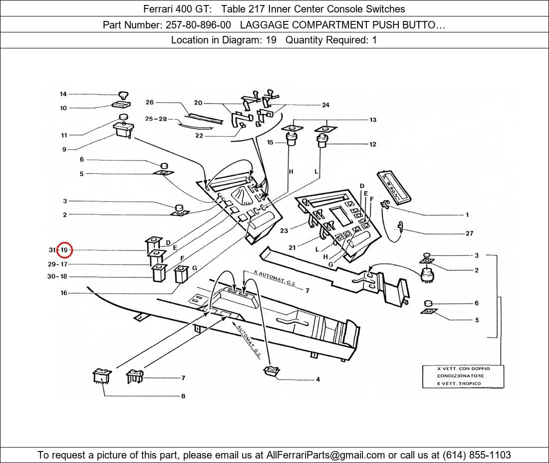 Ferrari Part 257-80-896-00