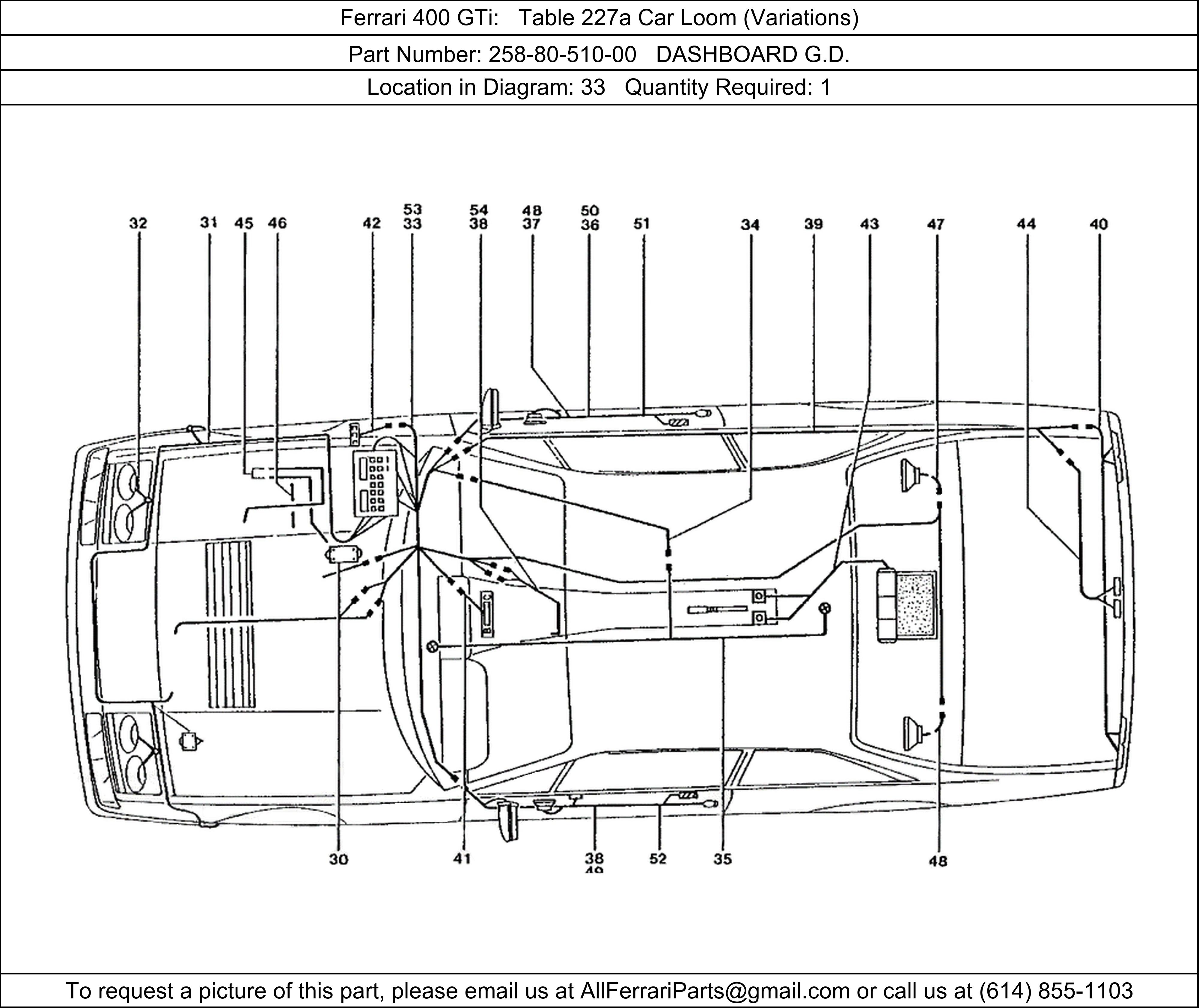 Ferrari Part 258-80-510-00