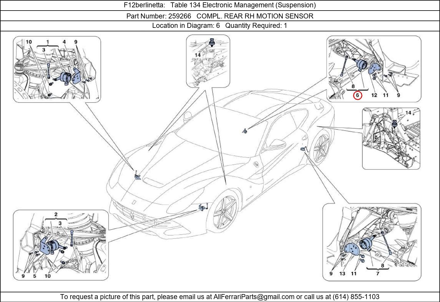 Ferrari Part 259266