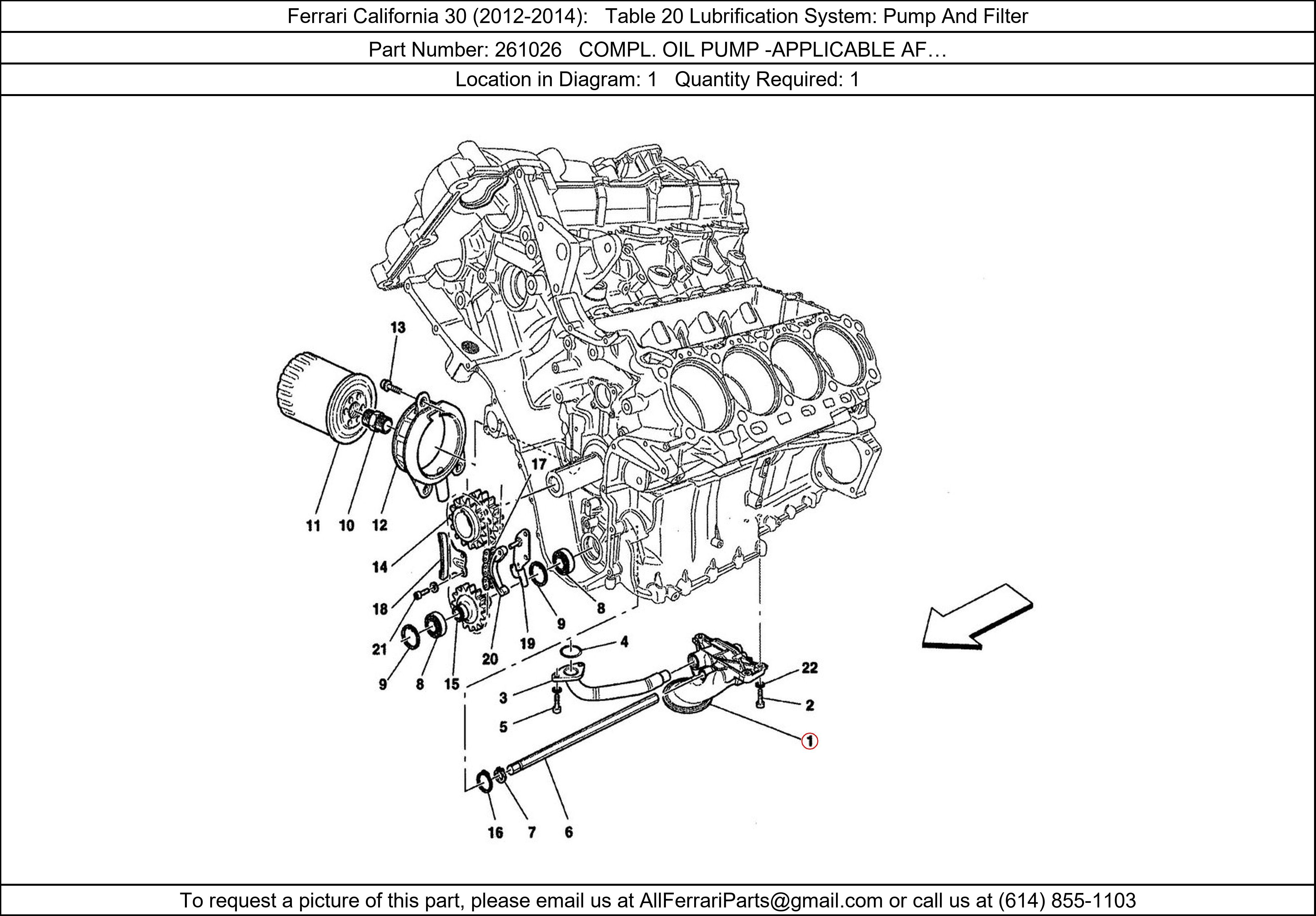 Ferrari Part 261026