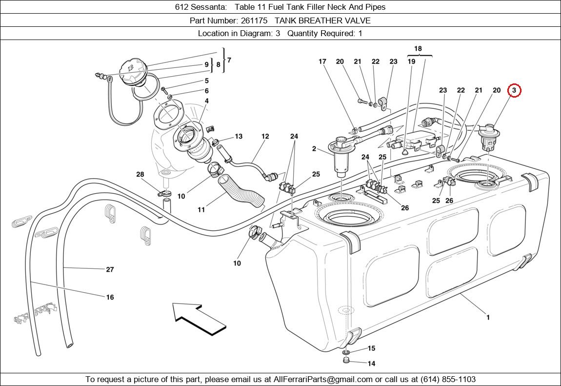 Ferrari Part 261175