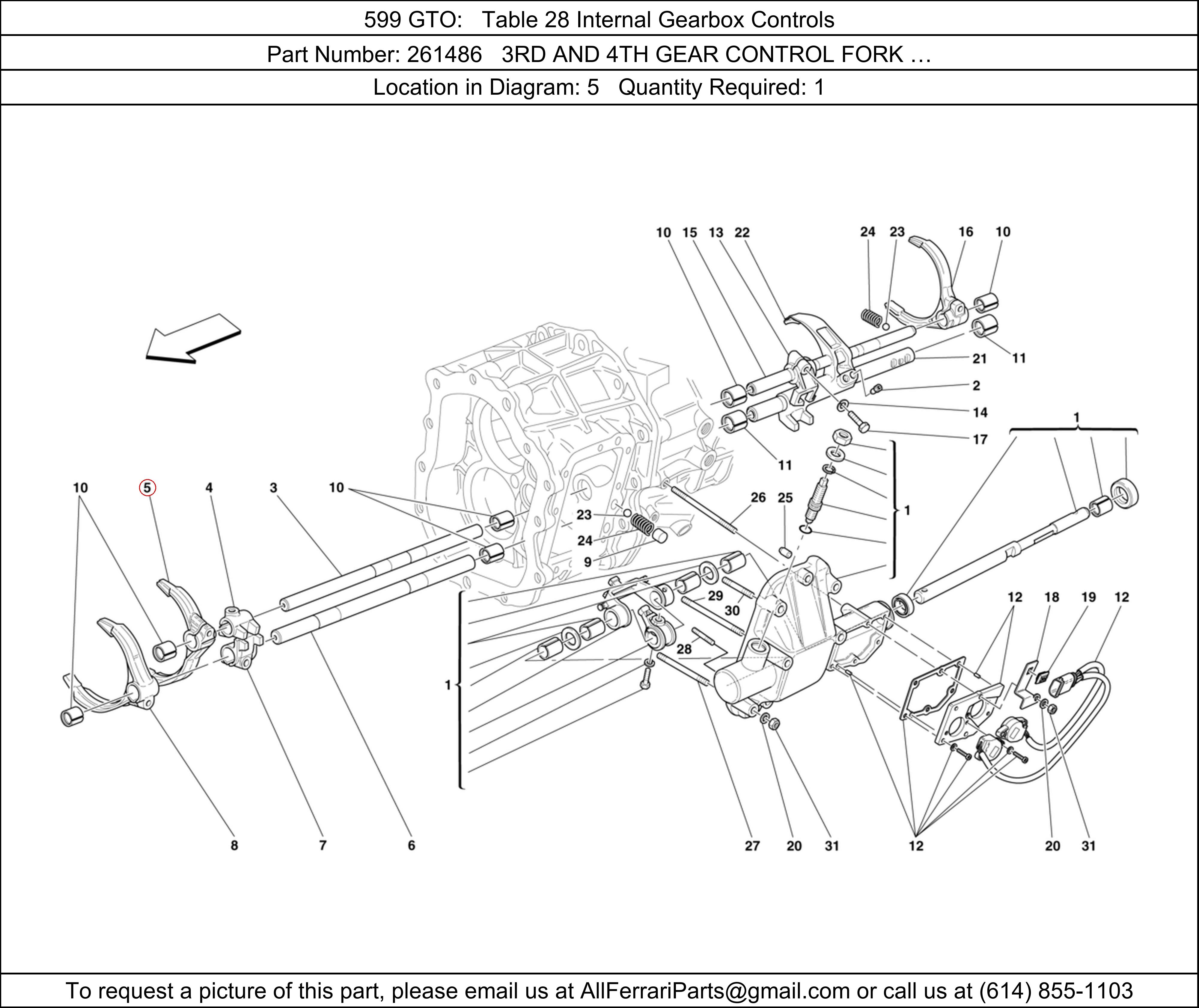 Ferrari Part 261486