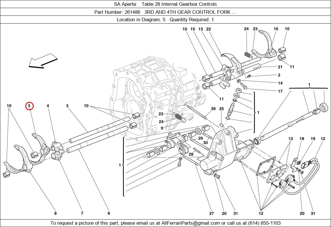 Ferrari Part 261486