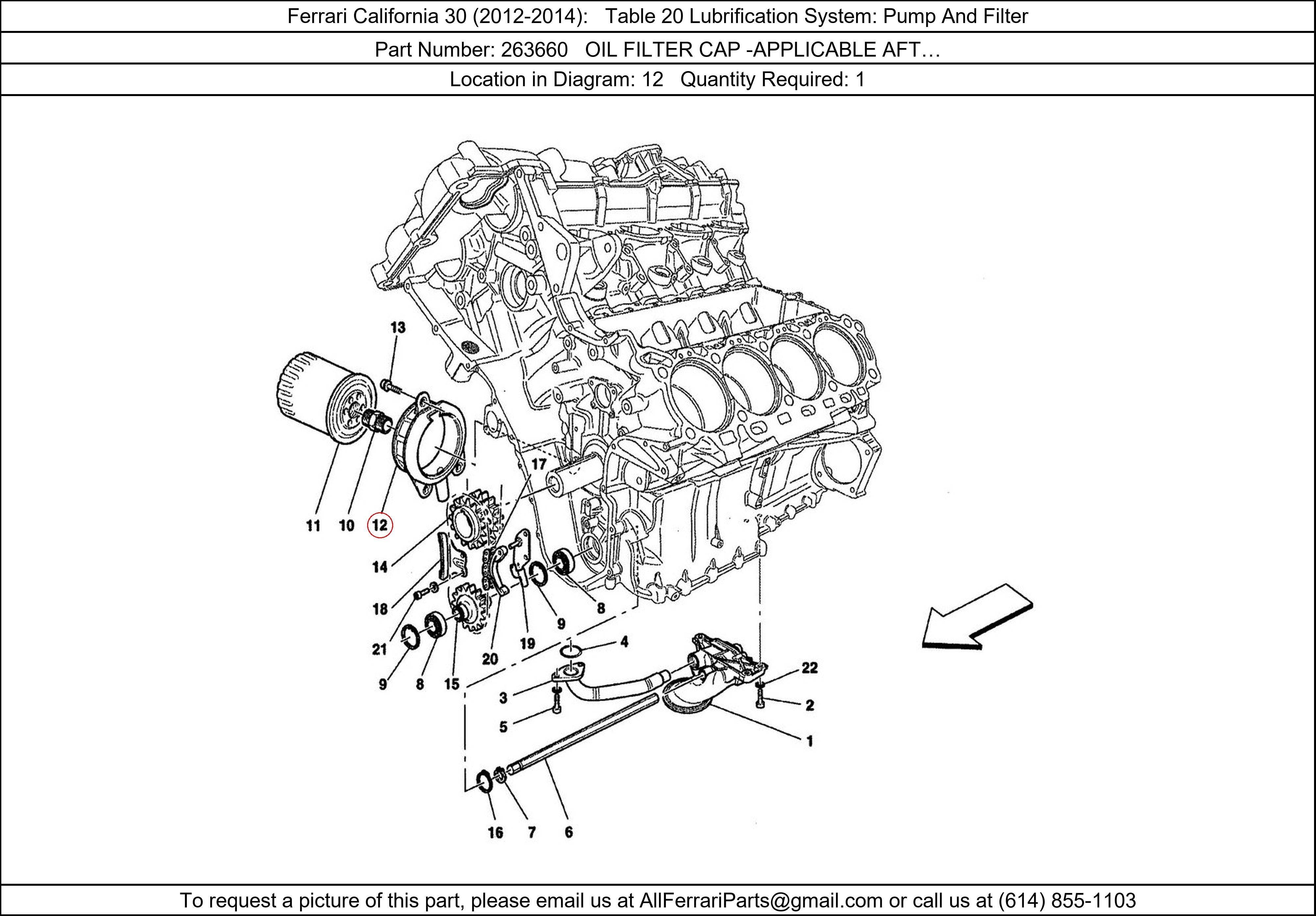 Ferrari Part 263660