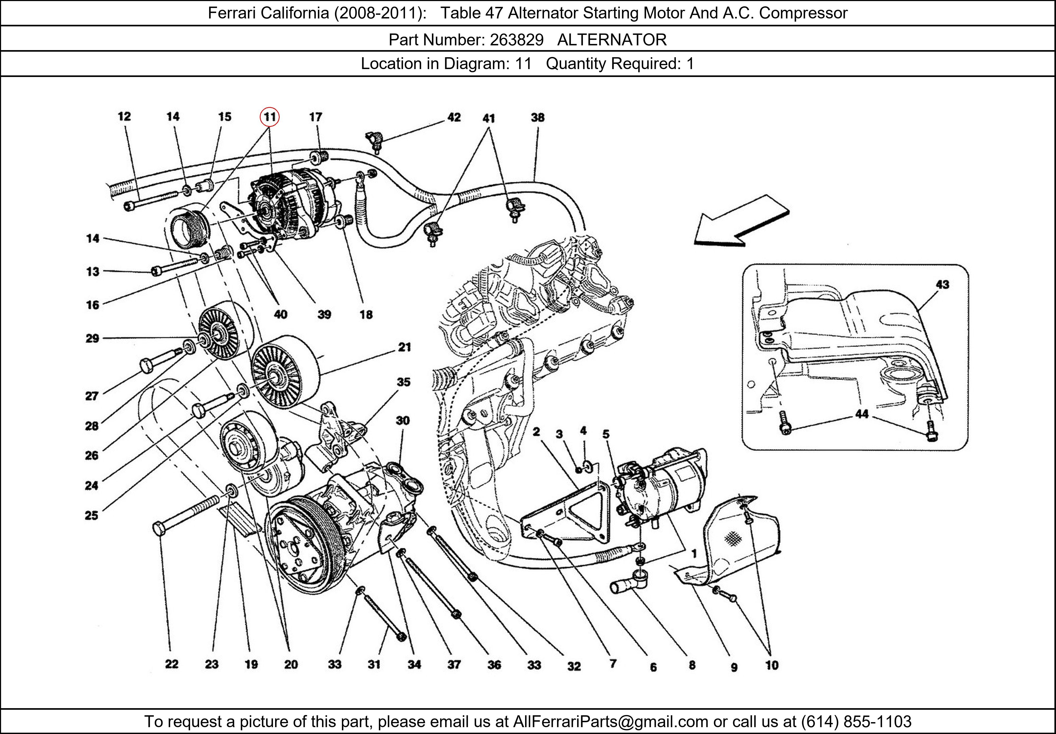 Ferrari Part 263829