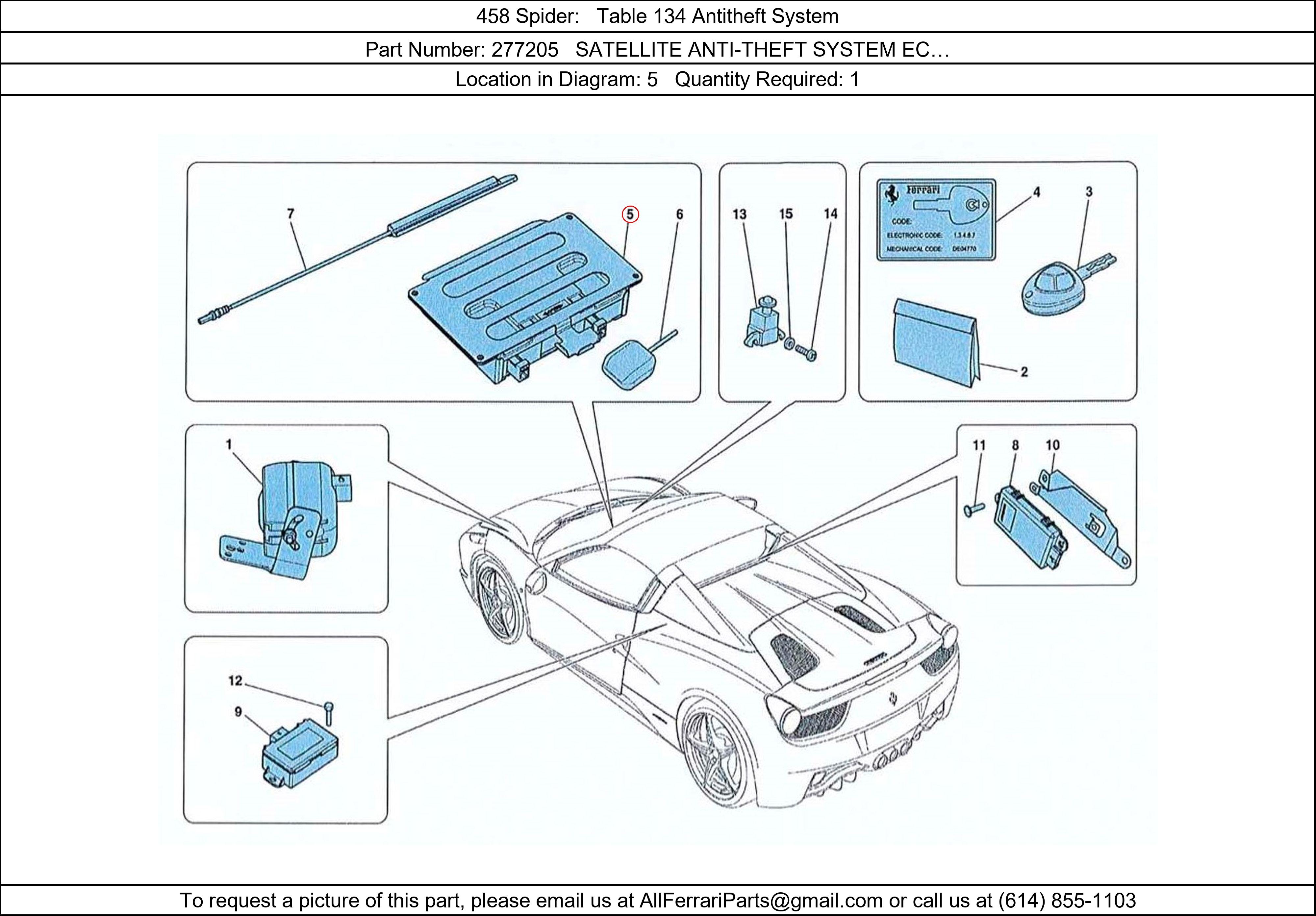 Ferrari Part 277205