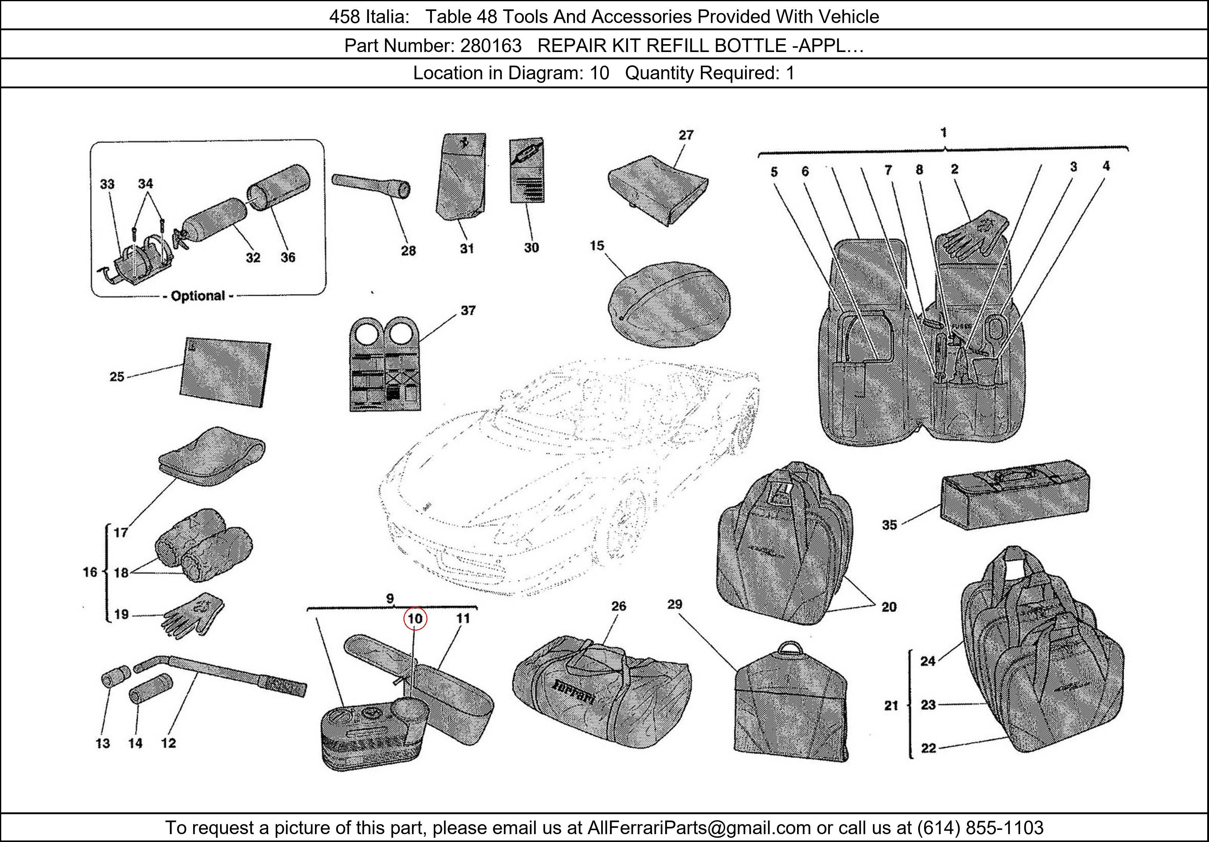 Ferrari Part 280163