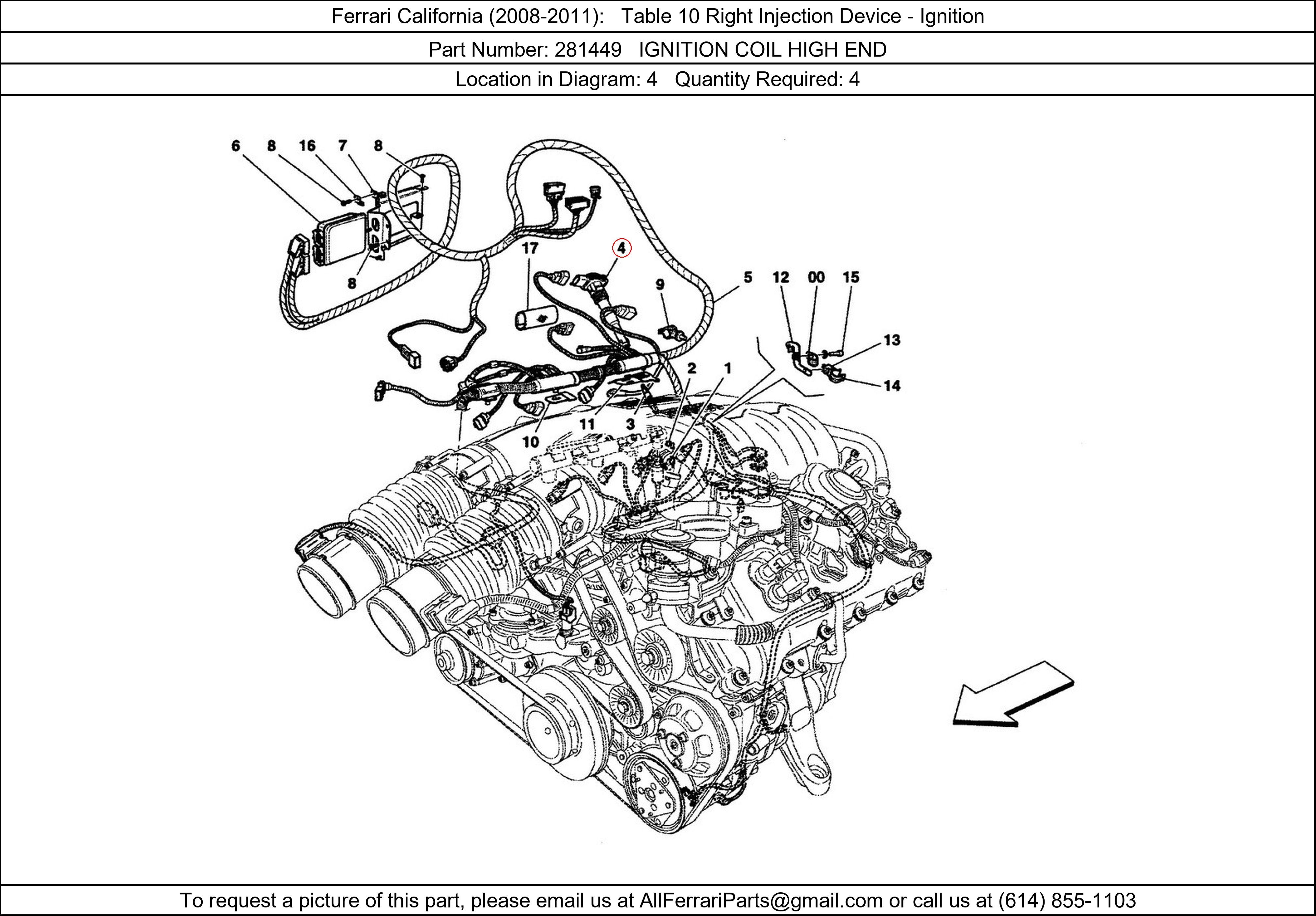 Ferrari Part 281449