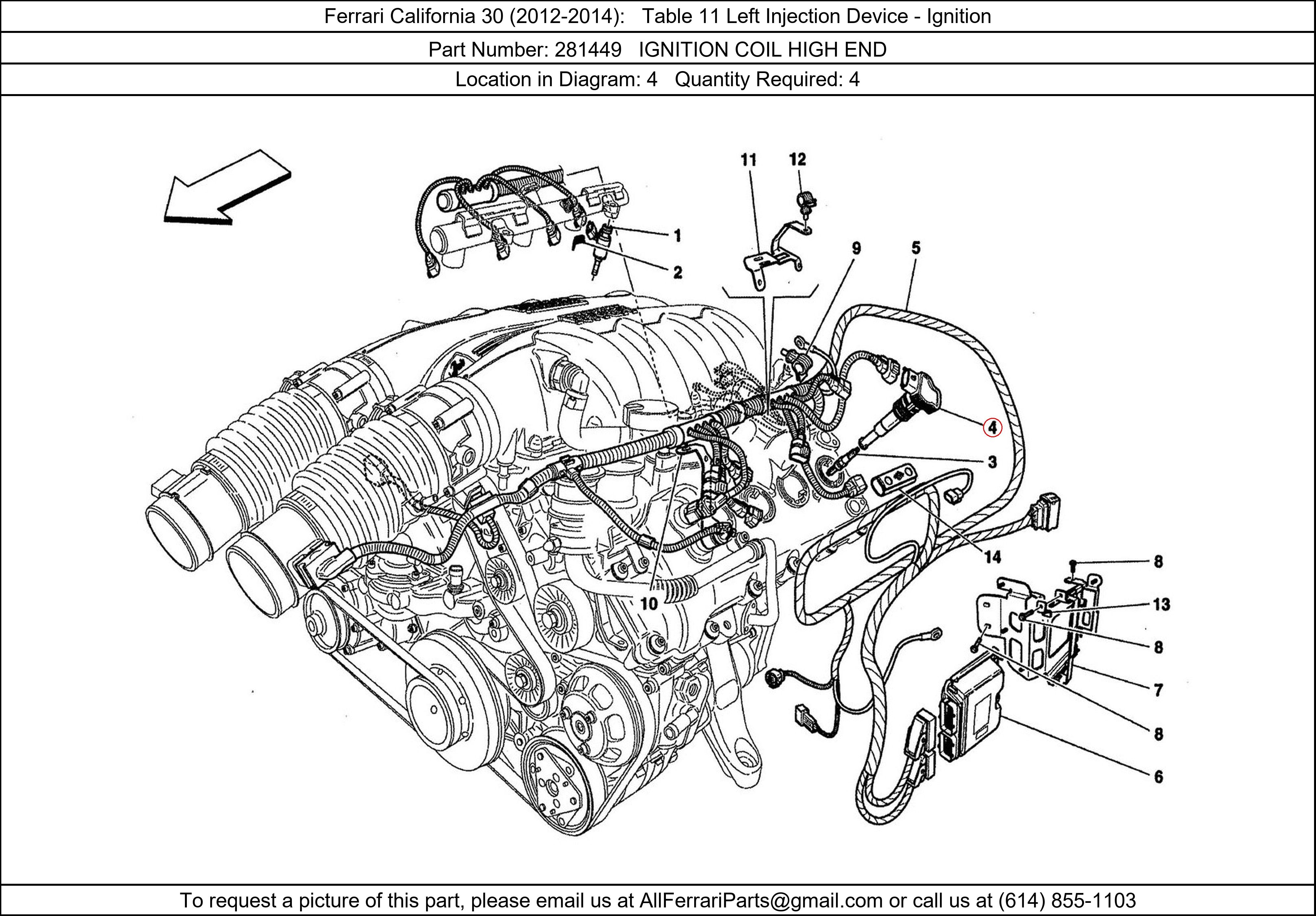 Ferrari Part 281449