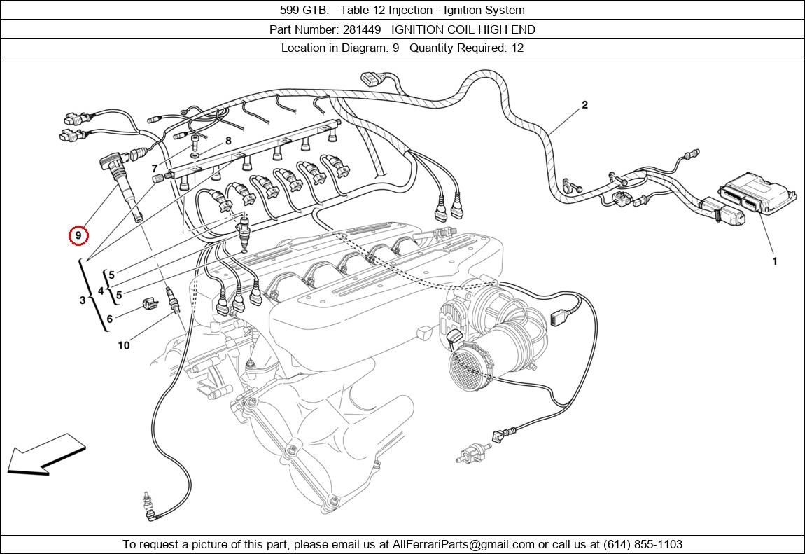 Ferrari Part 281449